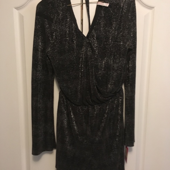 Xhilaration Woman Tieback Romper-charcoal (S) NWT - Picture 4 of 4